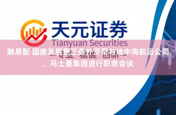 融易配 国度发展更正委外资司与地中海航运公司、马士基集团进行职责会谈